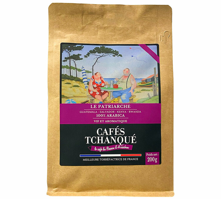200 g - hele kaffebønner - Patriarche - TCHANQUÉ GOURMET
