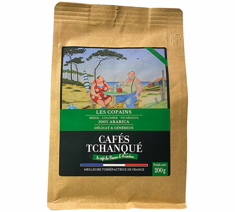 200 g - Hela kaffebönor - Copains - TCHANQUÉ GOURMET