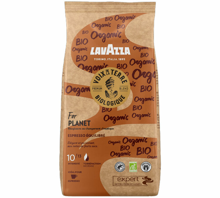 1 kg - Kawa ziarnista - Voix de la Terre Bio - LAVAZZA
