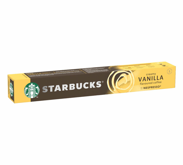 10 STARBUCKS Nespresso* Original kompatibilnih kapsula sa ukusom vanile