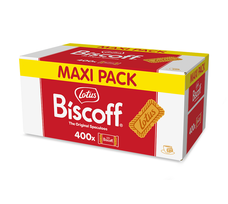 Distributore Biscoff Speculoos - 400 biscotti - LOTUS