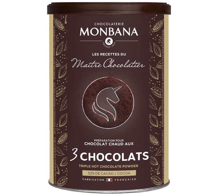 Chocolate en Polvo 3 Chocolates - A Granel 175 g - MONBANA