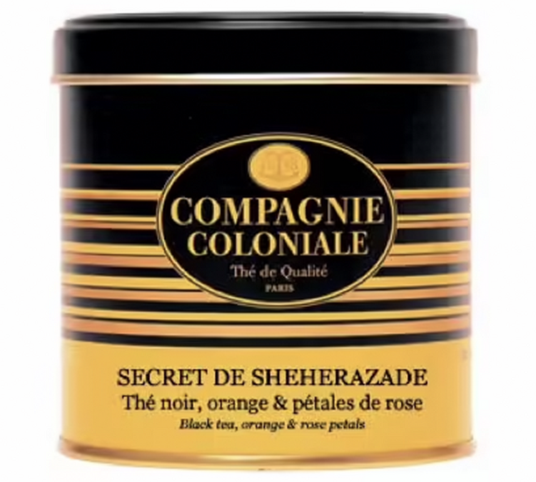 Luxus-Box Schwarzer Tee Scheherazades Geheimnis - Lose 130 g - COMPAGNIE & CO