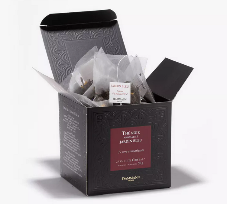 Thé Noir Jardin Bleu - 25 sachets - DAMMANN FRÈRES