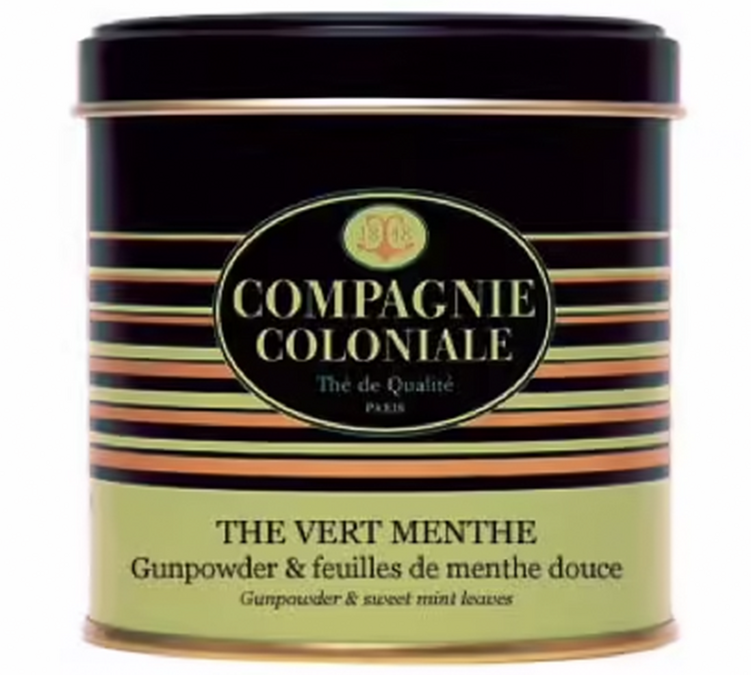 Луксозна Кутия Зелен Чай Мента - Разсипно 120 g - COMPAGNIE & CO