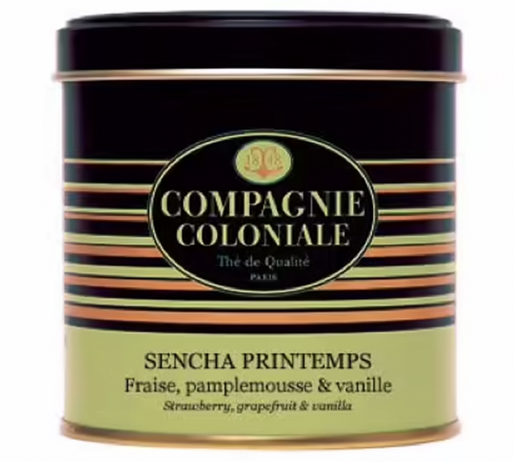 Scatola Lusso Tè Verde Sencha Primavera - in Grani 100g - COMPAGNIE & CO