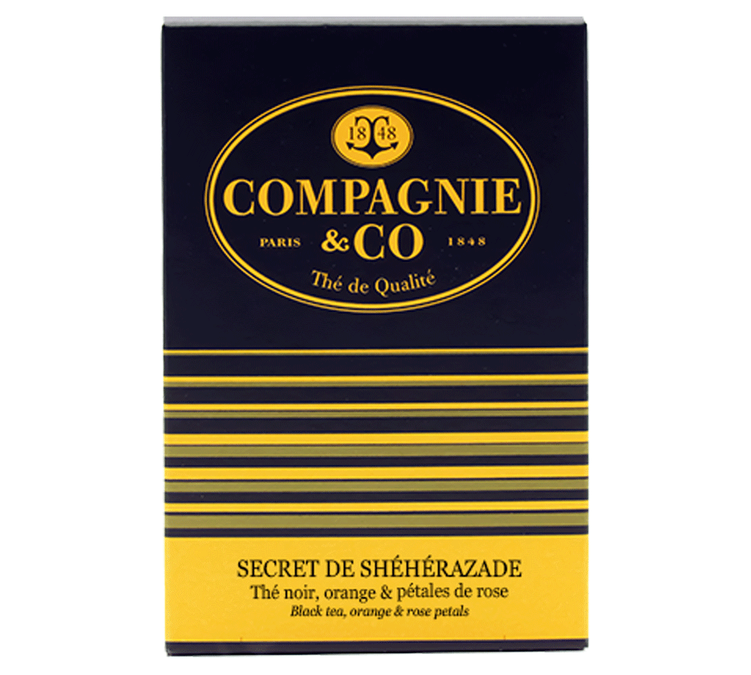 Schwarztee Geheimnis von Scheherazade - 25 Berlingo® - COMPAGNIE & CO