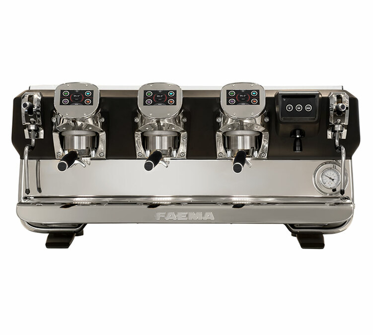 Επαγγελματική μηχανή espresso FAEMA E71 Touch 3 ομάδες μαύρο ματ