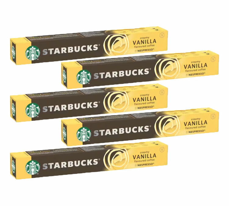 50 kapselia yhteensopiva Nespresso* Original Vanilja - STARBUCKS