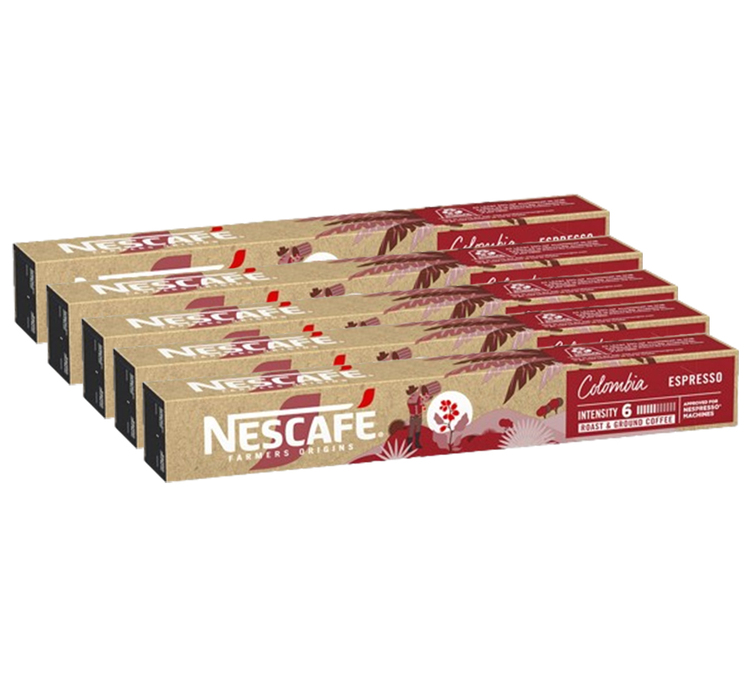 50 kapsula kompatibilno s Nespresso* Original Kolumbija - NESCAFE FARMERS ORIGINS