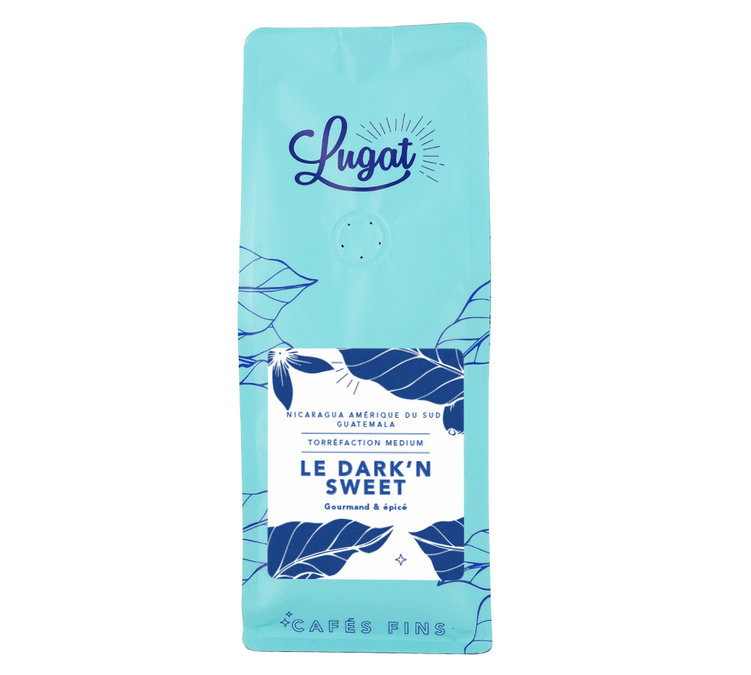 250 g - Whole Bean Coffee - Le Dark'n Sweet - LUGAT