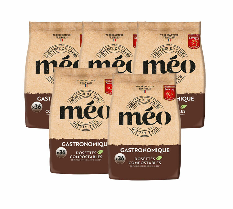 Förpackning med 180 mjuka kapslar Gastronomisk - CAFES MEO