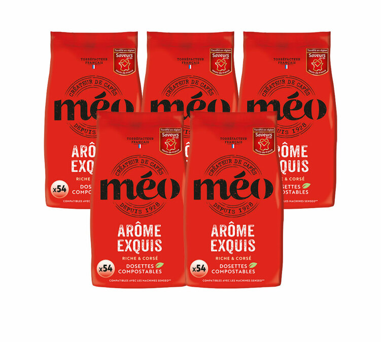 Pakovanje od 270 mekih kapsula Exquis - CAFES MEO
