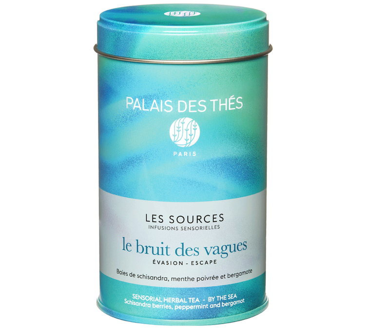 Caja de infusión El ruido de las olas Ecológico - a granel 90 g - PALAIS DES THÉS