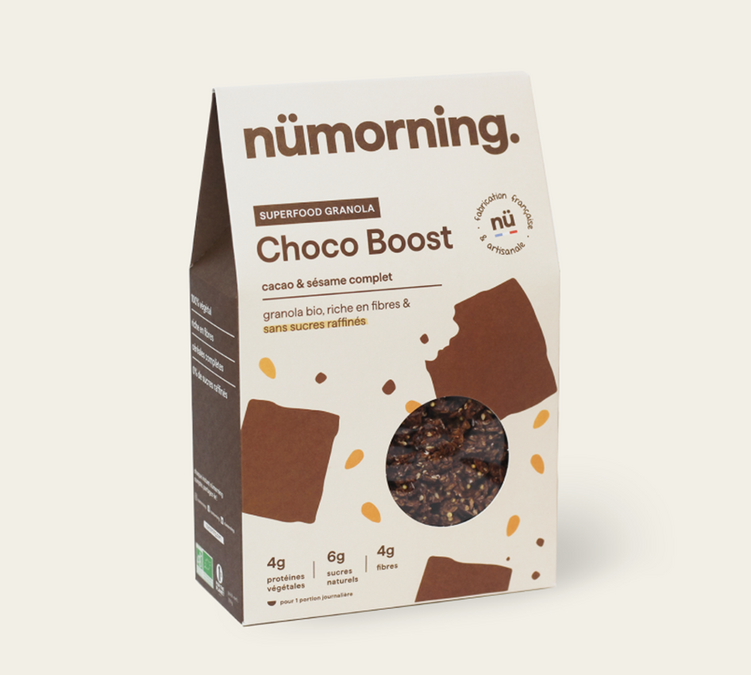 Granola Choco Boost Bio - 300 g - NÜMORNING