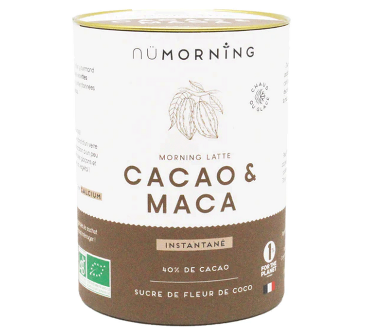 Кутия за Био Сутрешно Лате с Какао и Мака - Насипно 125 g - NÜMORNING