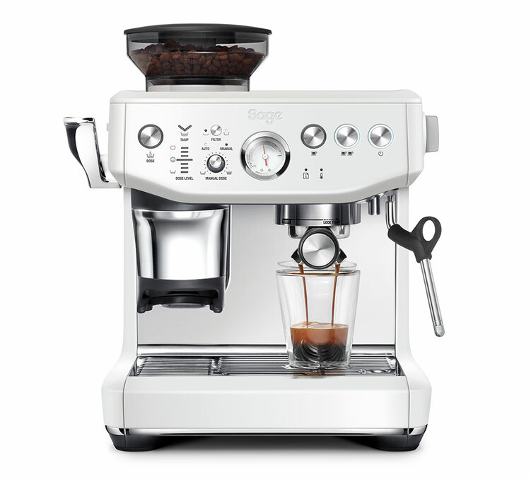 Stroj za espresso SAGE Barista Express Impress SES876SST4EEU1 bijela morska sol