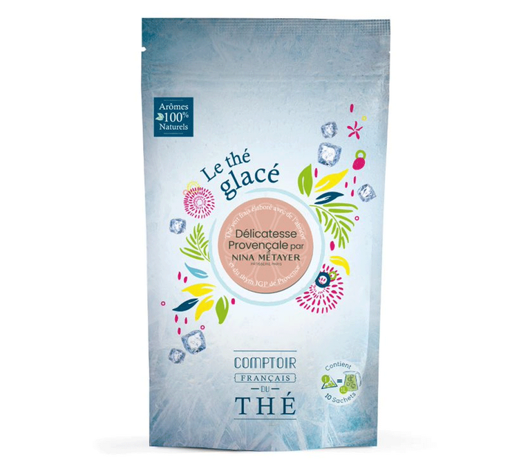 Tè freddo Delicatezza Provenzale Nina Métayer - 10 bustine - COMPTOIR FRANÇAIS DU THÉ