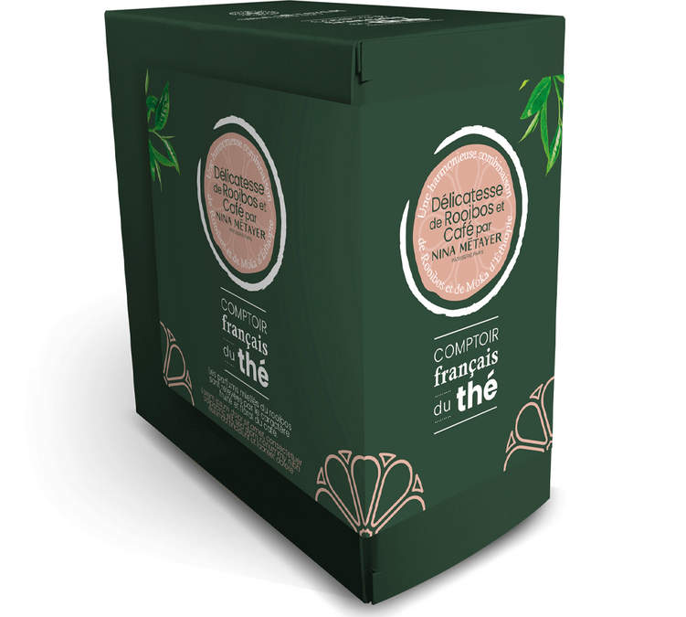 Délicatesse de Rooibos et Café de Nina Métayer - 20 sachets - COMPTOIR FRANÇAIS DU THÉ