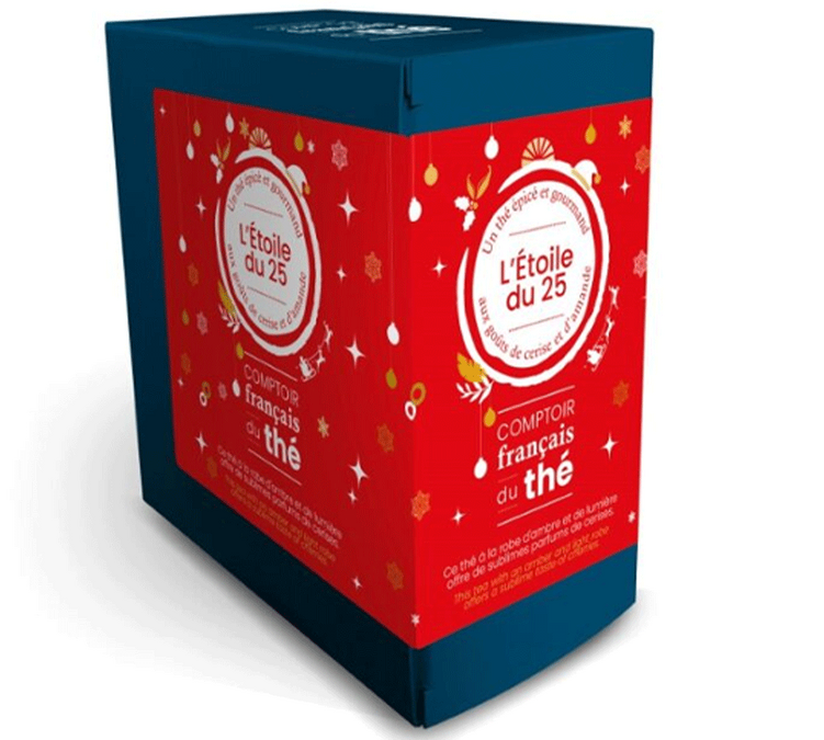 Sort Te Stjerne 25 - 20 teposer - COMPTOIR FRANÇAIS DU THÉ