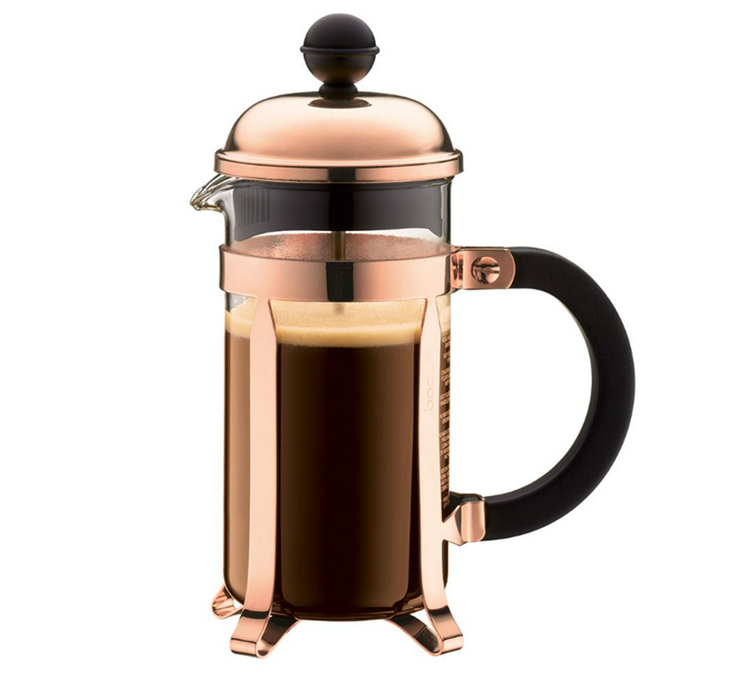 BODUM Chambord bakrena francuska tlačna - 3 šolje / 35 cl