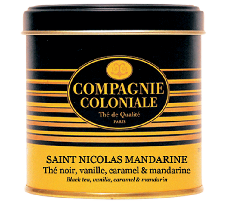 Black Tea Box St Nicolas Mandarin - Loose 100 g - COMPAGNIE & CO