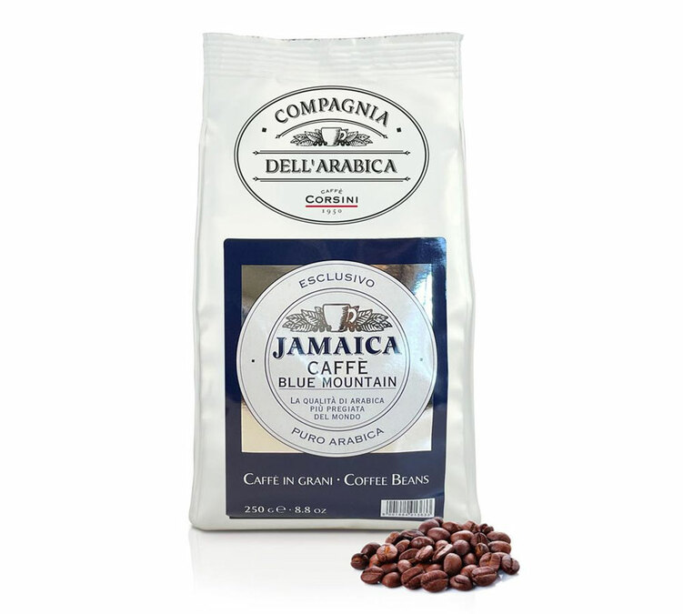 250 г - Кафе на зърна - Jamaica Blue Mountain - CORSINI