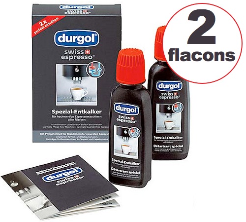 DURGOL Universal-Entkalker für Espressomaschinen 2 x 125ml