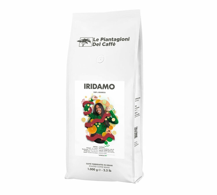 1 kg - Café en grano - Iridamo 100% Arábica - LE PIANTAGIONI DEL CAFFÈ