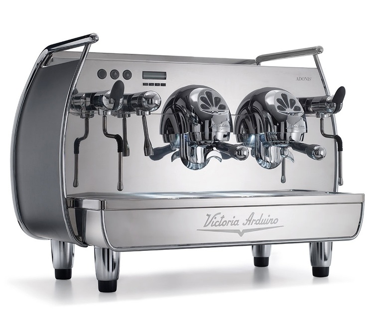 Ammattimainen espressokone Victoria Arduino Adonis Style - 2 ryhmää