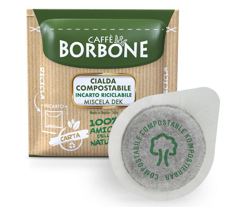50 ESE капсули - Miscela Dek - CAFFE BORBONE