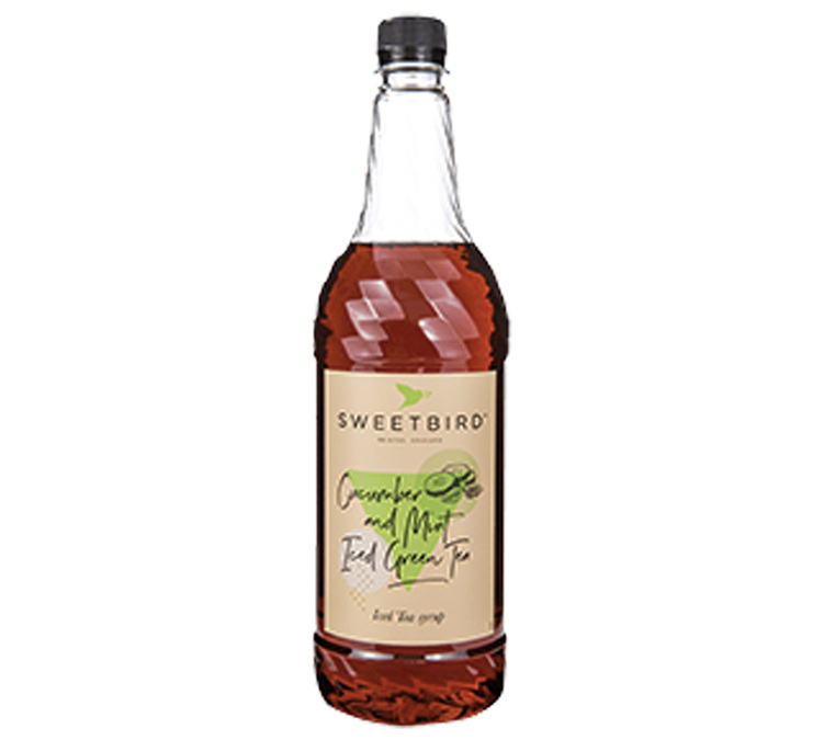 Sweetbird Syrup - Cucumber and Mint Iced Tea - 1L