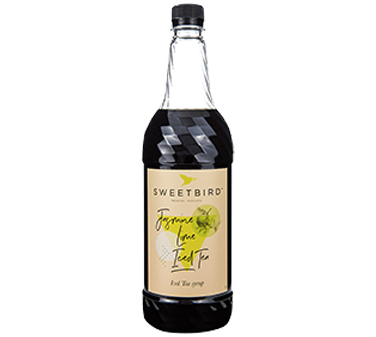 Sciroppo Sweetbird - Tè freddo al gelsomino e limone - 1L
