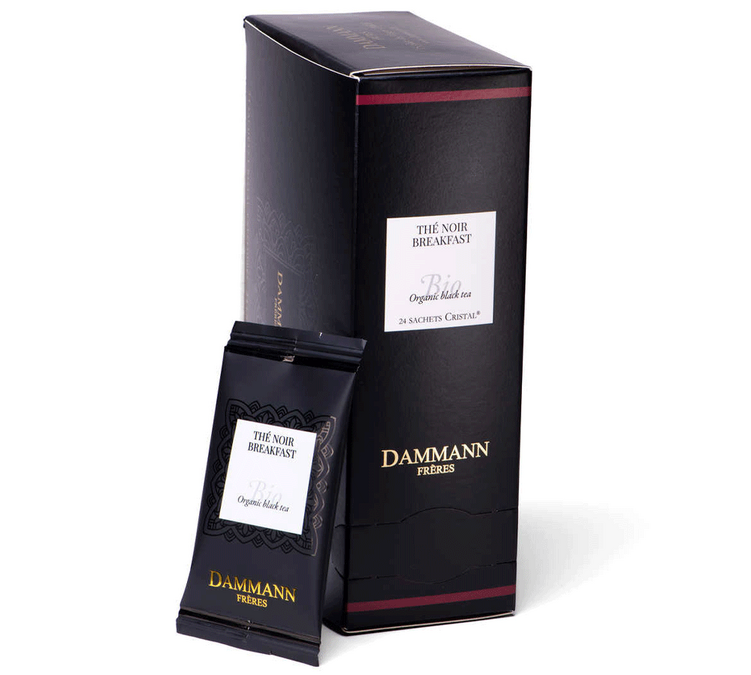 Thé Noir Breakfast Bio - 24 sachets - DAMMANN FRÈRES