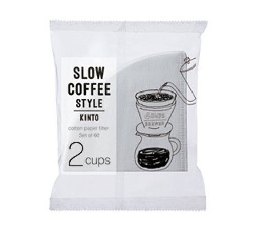 Filtros de café - KINTO - filtro cónico para 2 chávenas x 60