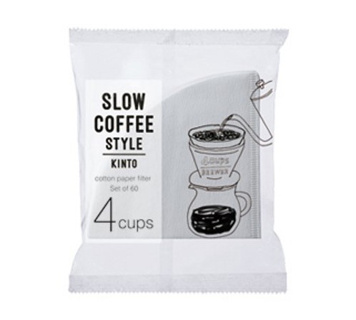 Filtros de café - KINTO - filtro cónico para 4 tazas x 60