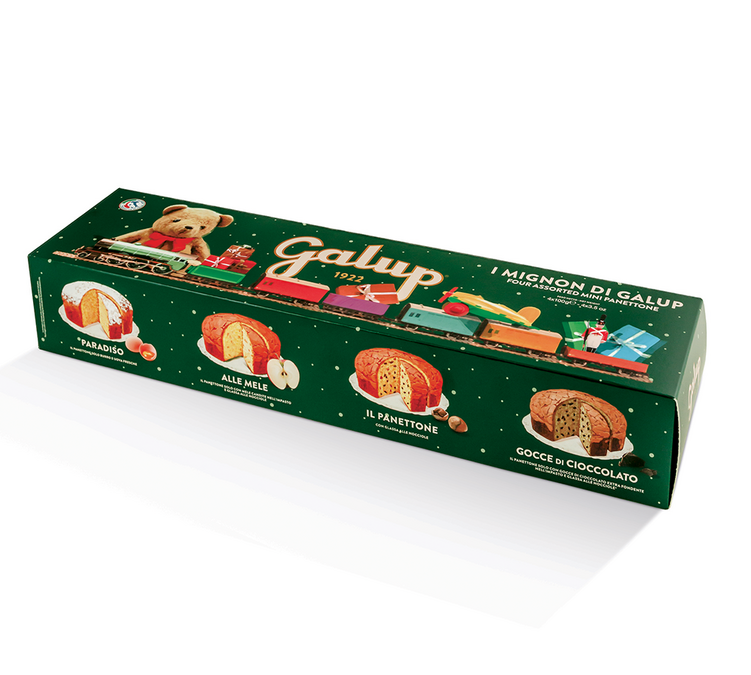 Asortiman mini panettona - 4 x 100 g - GALUP