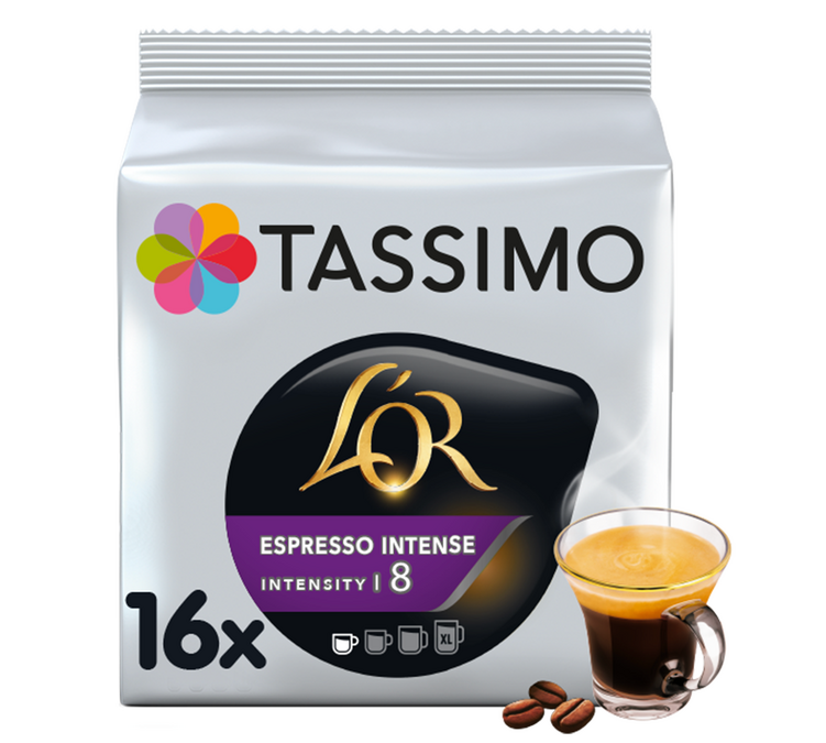 16 L'OR Espresso intense -kapselia - TASSIMO