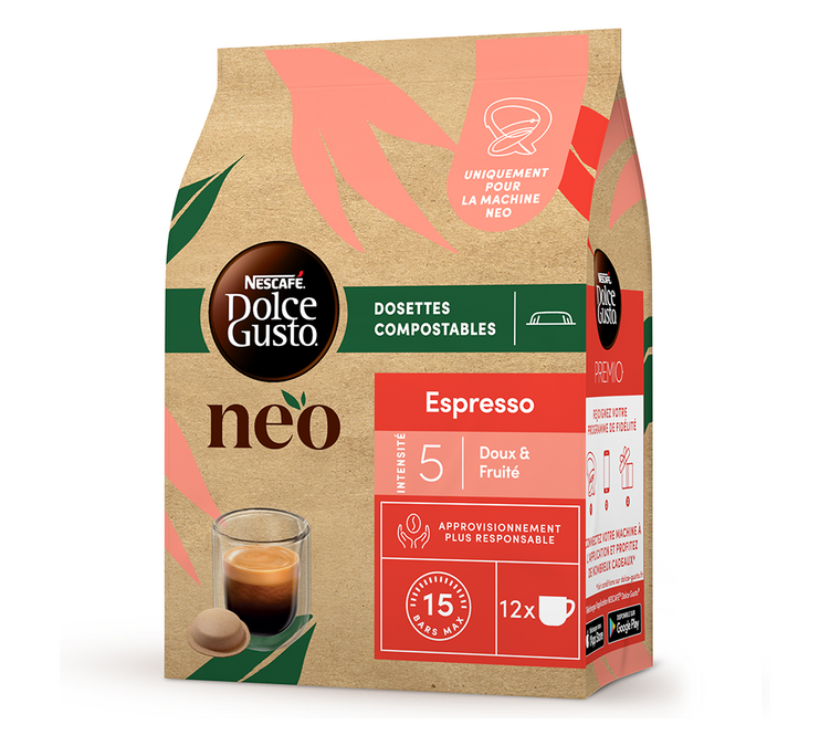 12 Κάψουλες Εσπρέσο - Nescafe® Dolce Gusto® - NEO