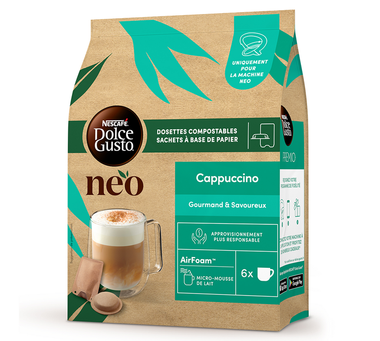 12 Kapsułki Cappuccino - Nescafe® Dolce Gusto® - NEO