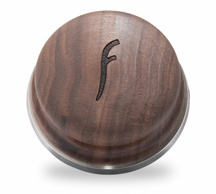 FLAIR ESPRESSO Kaffeetamper Walnussholz und Stahl 58 mm