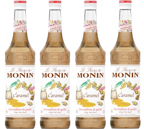 4x70cl - Syrop Monin karmelowy