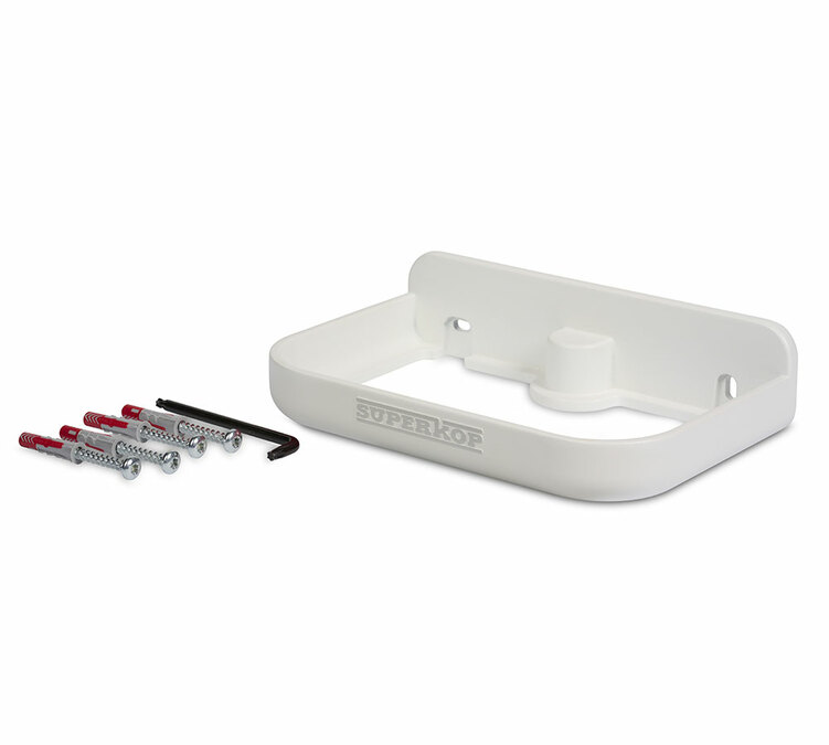 Kit de montaje en pared SUPERKOP blanco