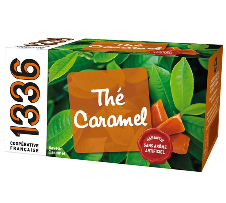 Svart Te Karamell - 20 poser - 1336 (Scop TI)