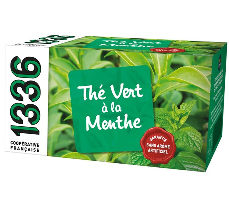 Grüner Tee mit Minze - 20 Beutel - 1336 (Scop TI)