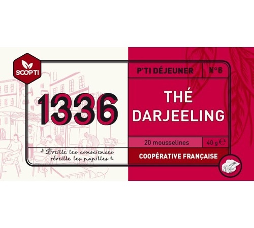 Thé Noir Darjeeling - 20 sachets - 1336 (Scop TI)