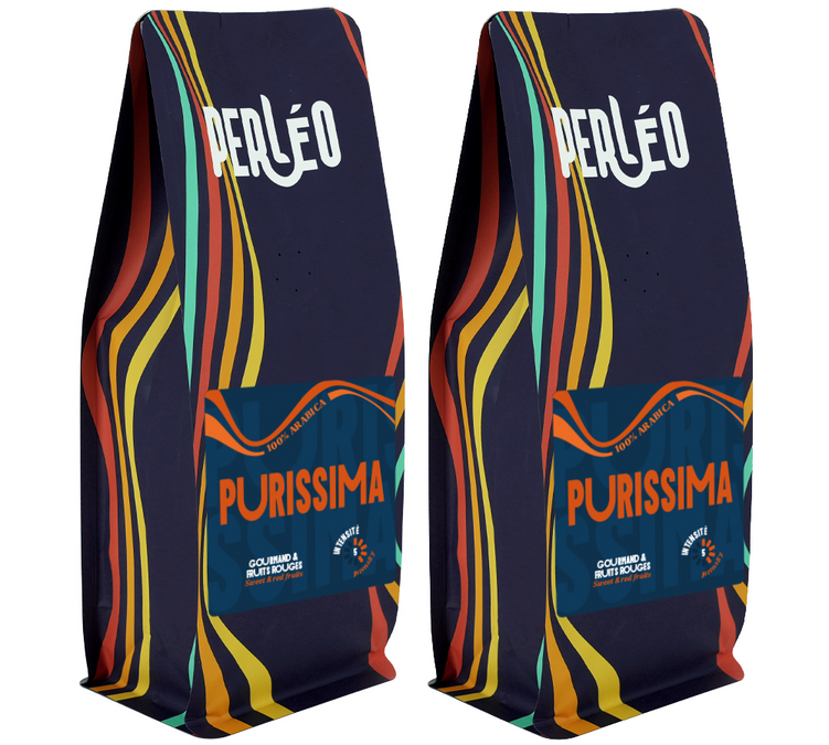 2 x 1 kg - Кафе на зърна - Purissima - PERLÉO