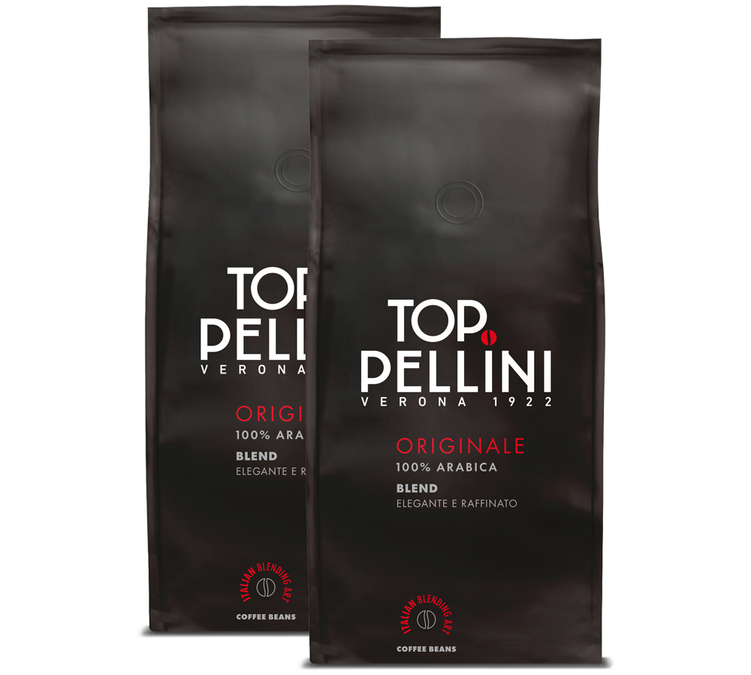 2 x 1 kg - Kawa ziarnista - Top Originale - PELLINI