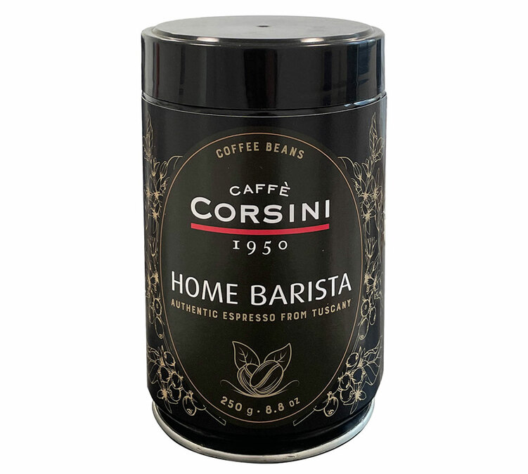 250 g - Café em grão - Home Barista lata de metal - CORSINI