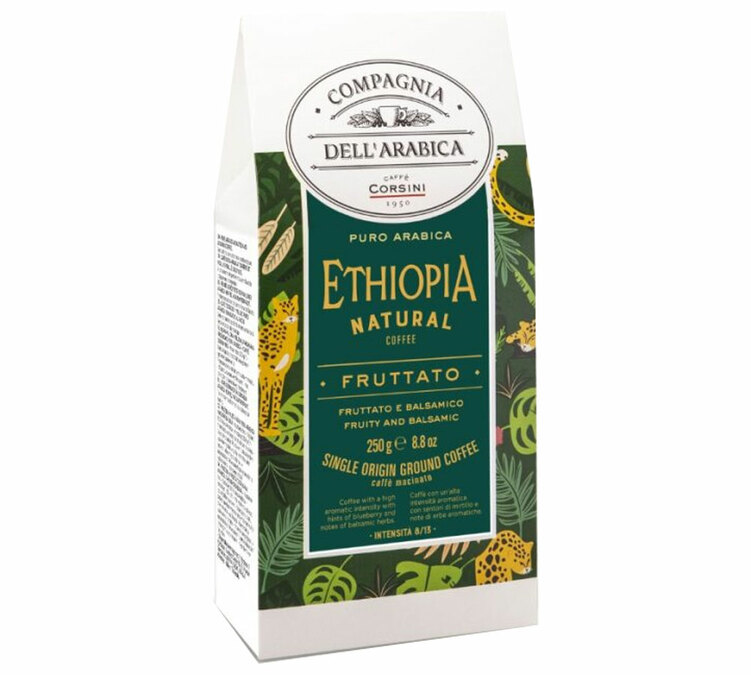 250 g - Malta kava - Etiopija natūrali kava - CORSINI